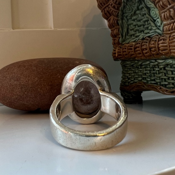 Pink Quartz ring - Picture 4 of 6